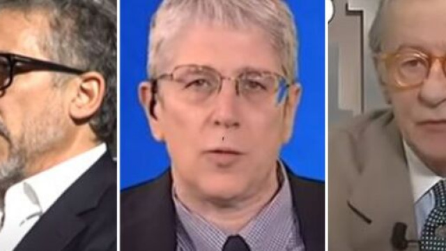 Lucio Presta, Mario Giordano, Vittorio Feltri.