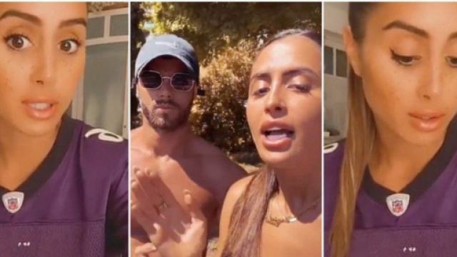 Océane Et Himer s'exprime enfin, après son gros clash avec sa sœur jumelle Marine et son frère Gauthier. ®Snapchat