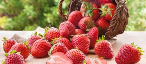 Las fresas contienen un 85% de agua, sacian y no engordan