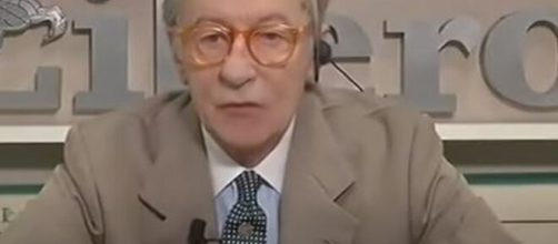 Vittorio Feltri ospite di Non è l'Arena.