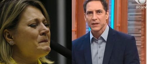 Lacombe defende Bolsonaro contra Joice Hasselman e é ovacionado nas redes sociais. Créditos: https://escapuliu.com.br/