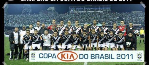 Jogadores campeões da Copa do Brasil de 2011. (Arquivo Blasting News)