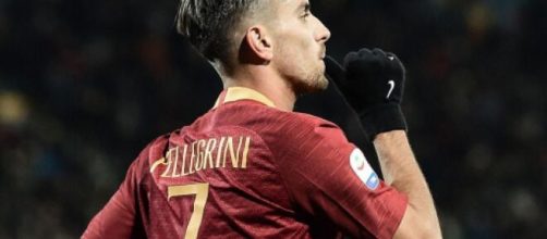 Lorenzo Pellegrini, centrocampista della Roma.