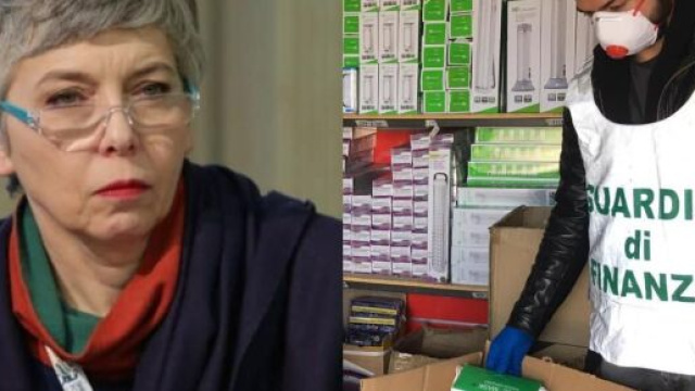 Mascherine non a norma importate dalla Cina e vendute in Italia: Irene Pivetti indagata da tre Procure.
