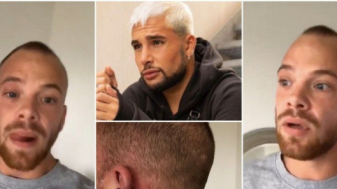 Les Anges 12 : Fred, le compagnon d'Eddy, frappé par le candidat de télé-réalité, il le quitte sur-le-champs.