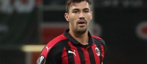 Alessio Romagnoli, difensore centrale del Milan.
