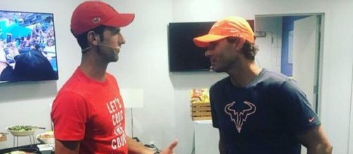Nole Djokovic e Rafa Nadal uniti nella lotta al coronavirus.