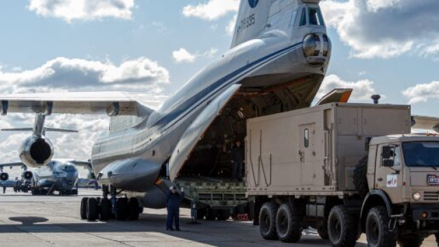 Militari russi in Italia per emergenza Covid-19