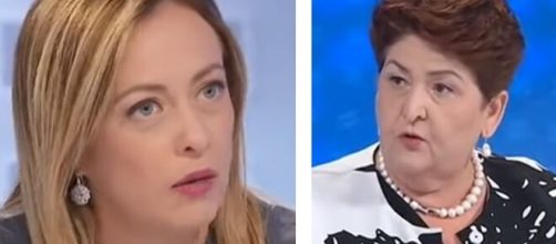 Giorgia Meloni contro il Ministro delle Politiche Agricole Teresa Bellanova.