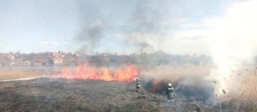 Incendio nei pressi dell'ex centrale di Cernobyl