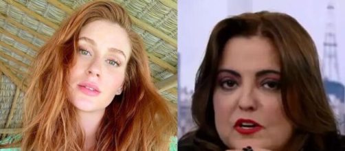 Fabíola Reipert fala de relação com Marina Ruay Barbosa e que ela ligava para ela para reclamar de matérias. (Foto: Montagem/Instagram/Record).