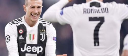 Federico Bernardeschi, centrocampista offensivo della Juventus.