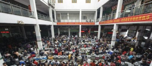 Il wet market di Wuhan in Cina