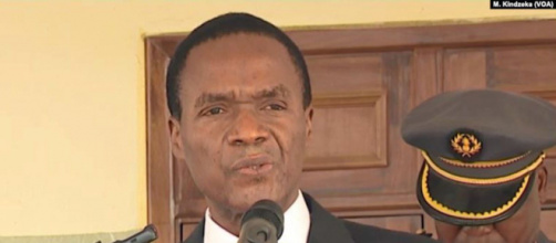 Joseph Beti Assomo, Ministre Délégué à la Présidence, chargé de la Défense (c) Edwin Kindzeka (VOA)