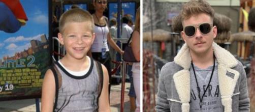 Imagens mostram o antes e depois do ator Jonathan Lipnicki. (Fotomontagem)
