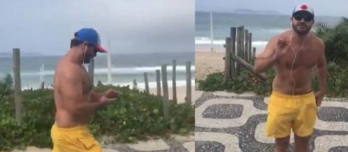 Jornalista da GloboNews é hostilizado após caminhar na orla na praia no Rio. (Arquivo Blasting News)