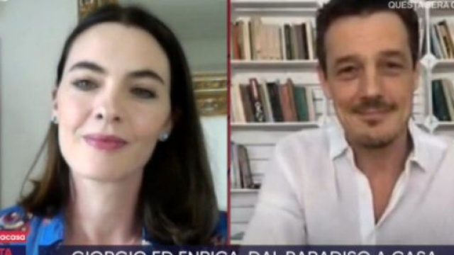Enrica Pintore e Giorgio Lupano sono stati ospiti Della Vita in Diretta.