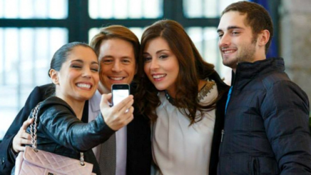 Filippo, Serena, Manuela e Niko Un posto al sole