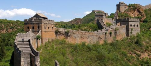 Great Wall of China near Jinshanling. [Image source/Jakub Halum, Wikimedia Commons}