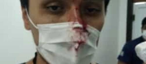 Médico foi agredido com um soco e teme ter pegado coronavírus. (Simepar/Divulgação)