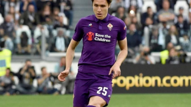 Federico Chiesa, centrocampista offensivo della Fiorentina.