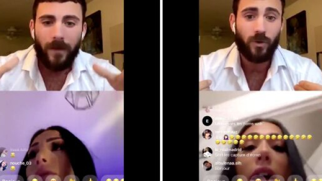 Léana et Ilan se disputent en direct sur Instagram : il l'aurait trompé