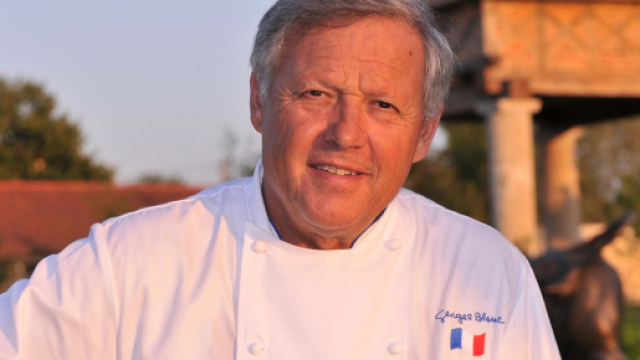 Georges Blanc, le célèbre chef de Vonnas, 3 étoiles Michelin, demande la levée du confinement au Président Macron. Wikimedia Commons