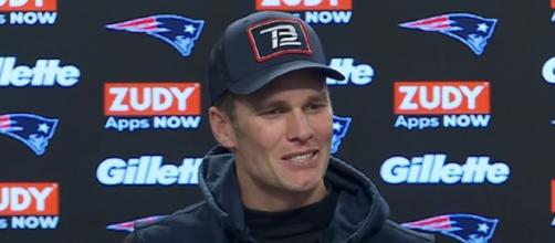 Brady signed a two-year contract with the Buccaneers (Image Credit: New England Patriots/YouTube)