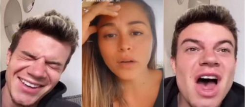 Adrien Laurent se moque d'Anaïs Camizuli elle l'attaque et le menace.