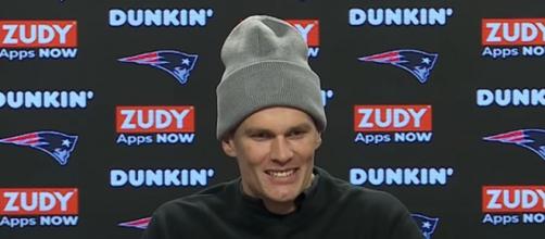 Brady signed a two-year deal worth $50 million with the Buccaneers (Image Credit: New England Patriots/YouTube)