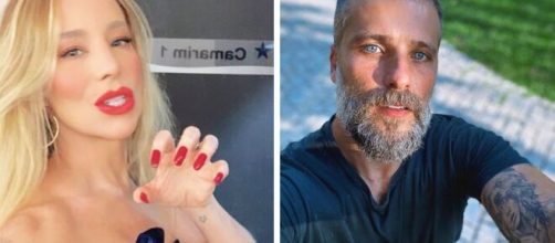 Danielle Winitis e Bruno Galiasso já foram noivos no passado. (Fotomontagem)