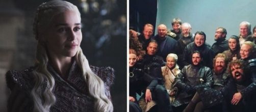 A atriz Emilia Clarke deu vida a personagem de Daenerys Targaryen na série. (Foto/Montagem)