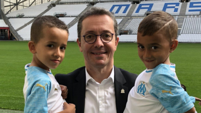 OM: Jacques-Henri Eyraud devrait se reconvertir dans la politique prochainement. Crédit Twitter @jheyraud
