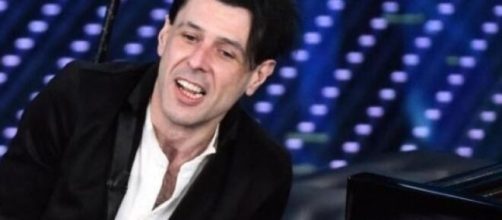 Ezio Bosso durante la partecipazione al Festival di Sanremo