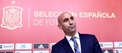 Luis Rubiales es presidente de la Real Federación Española de Fútbol y vicepresidente de UEFA - standard.co.uk