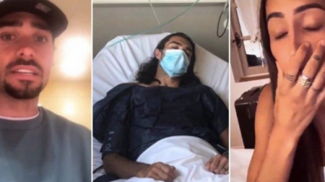 Julien Guirado hospitalisé d'urgence après les accusations de violences conjugales envers Marine El Himer.