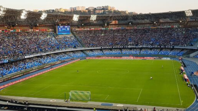 Nella foto lo Stadio San Paolo di Napoli.