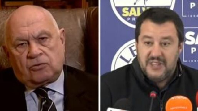Carlo Nordio e Matteo Salvini.