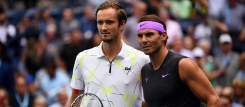 Daniil Medvedev e Rafa Nadal, finalisti ai US Open 2019.