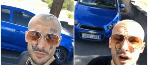 Roma, 'Ho preso il muro fratellì': patente ritirata e auto sequestrata ad un ex rapper di 23 anni.