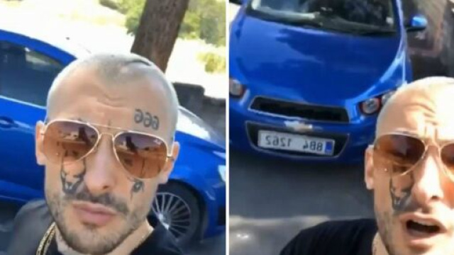Roma, 'Ho preso il muro fratellì': patente ritirata e auto sequestrata ad un ex rapper di 23 anni.