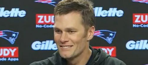 Brady signed a two-year deal with the Buccaneers (Image Credit: New England Patriots/YouTube)
