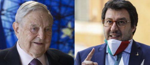 Matteo Salvini attacca George Soros