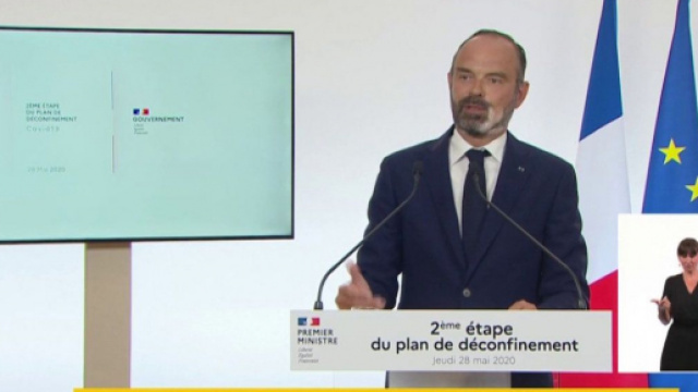5 annonces faites par le Premier ministre le 28 mai. Credit : Capture France Info