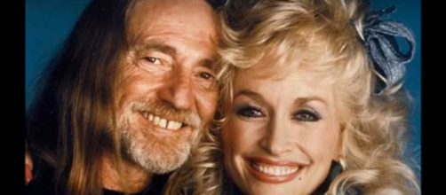 Dolly Parton never forgets Willie Nelson's birthday and Kristin Chenoweth ever considers Dolly her queen.[Image source:MichaelLundNelson-YouTube}
