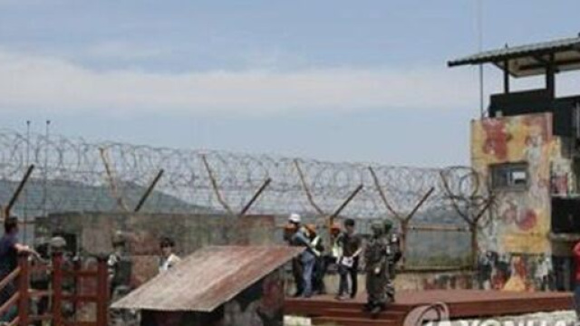 Postazione militare al confine tra le due Coree.