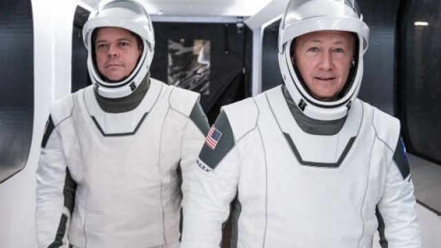 I primi astronauti di SpaceX sono partiti.