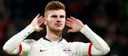 Inter: Timo Werner è in pole in caso di addio a Lautaro Martinez.