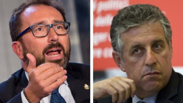 Di Matteo-Bonafede si scontrano sulla questione della nomina al Dap nel luglio 2018.