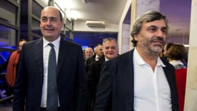 Nicola Zingaretti e Albino Ruberti, capo gabinetto della Regione Lazio